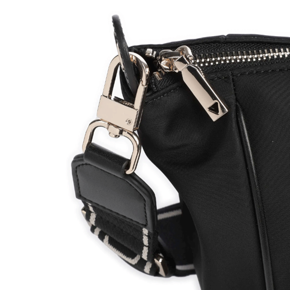 Borsa Donna a Mano in Tessuto GUESS Linea Follie colore Nero