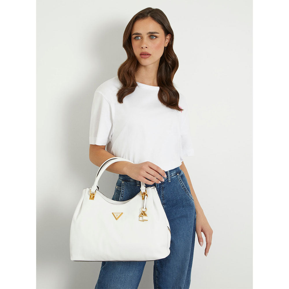 Borsa Donna a Mano GUESS Linea Cosette colore Bianco