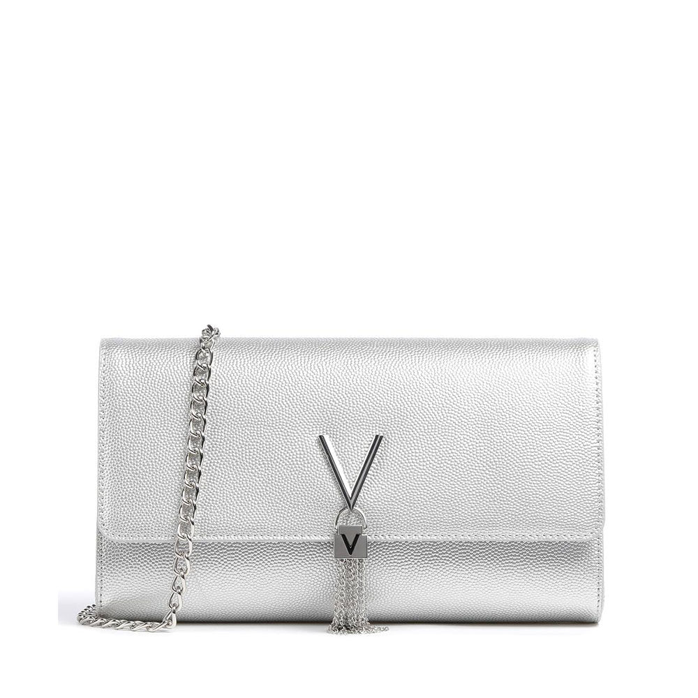 VALENTINO BAGS Damen Umhängetasche Divina Linie Farbe Silber - VBS1R401G