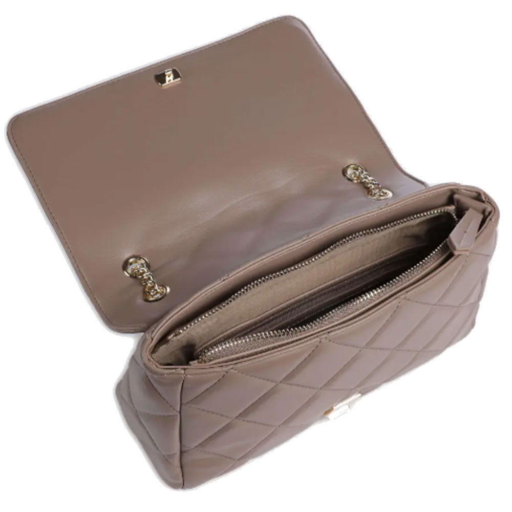 VALENTINO BAGS Ocarina Line mittelgroße Umhängetasche für Damen, Farbe Taupe – VBS3KK02R