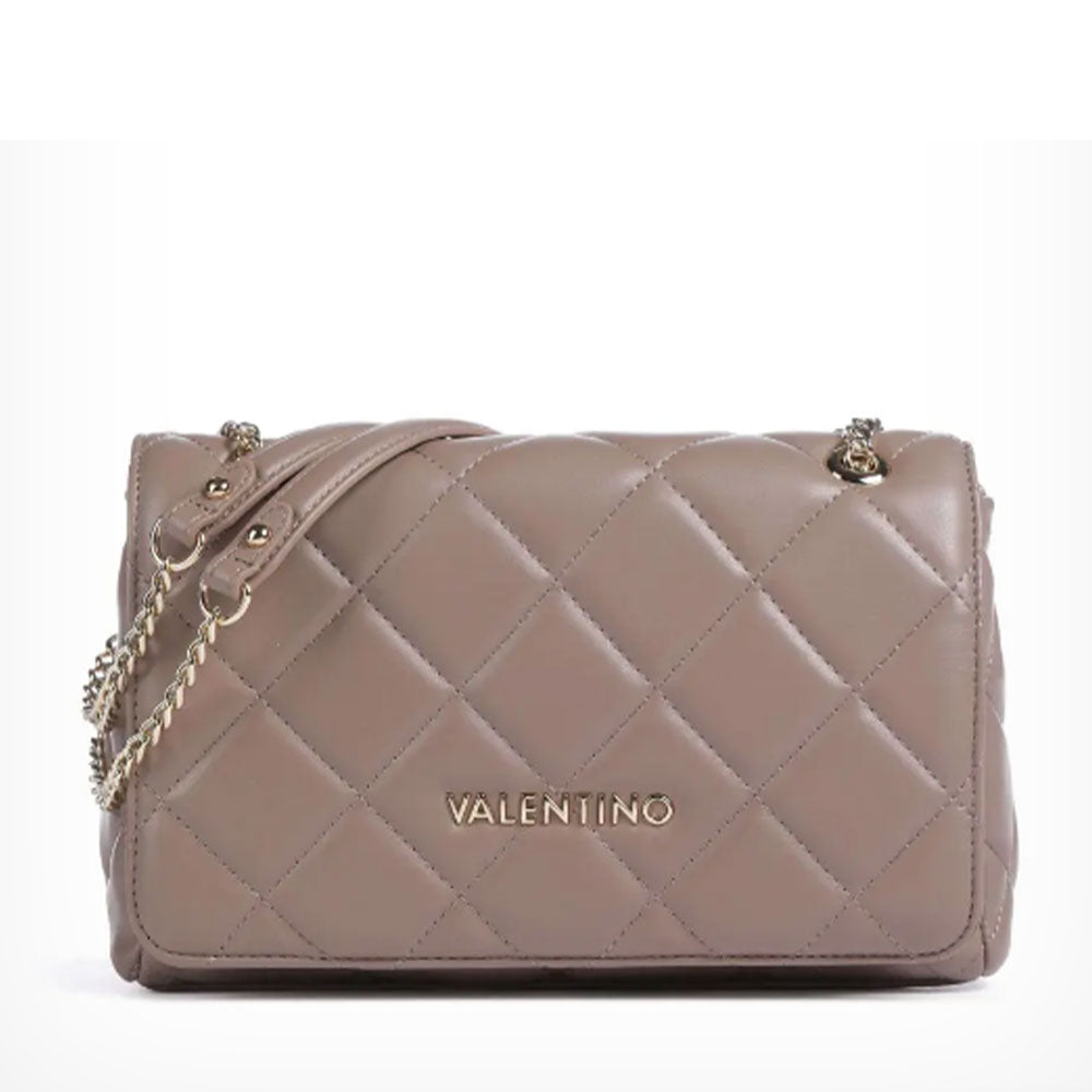 VALENTINO BAGS Ocarina Line mittelgroße Umhängetasche für Damen, Farbe Taupe – VBS3KK02R