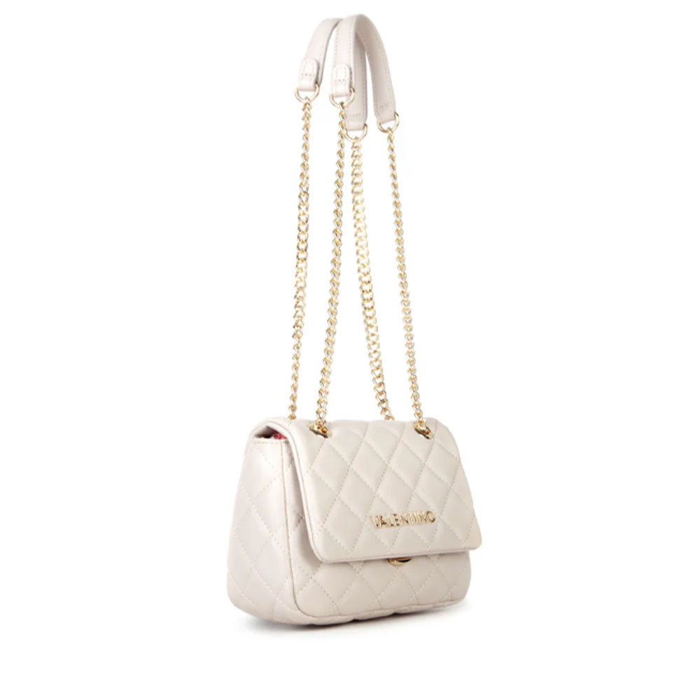 VALENTINO BAGS Ocarina Linie
Damen Umhängetasche in Ecru Farbe - VBS3KK05R
