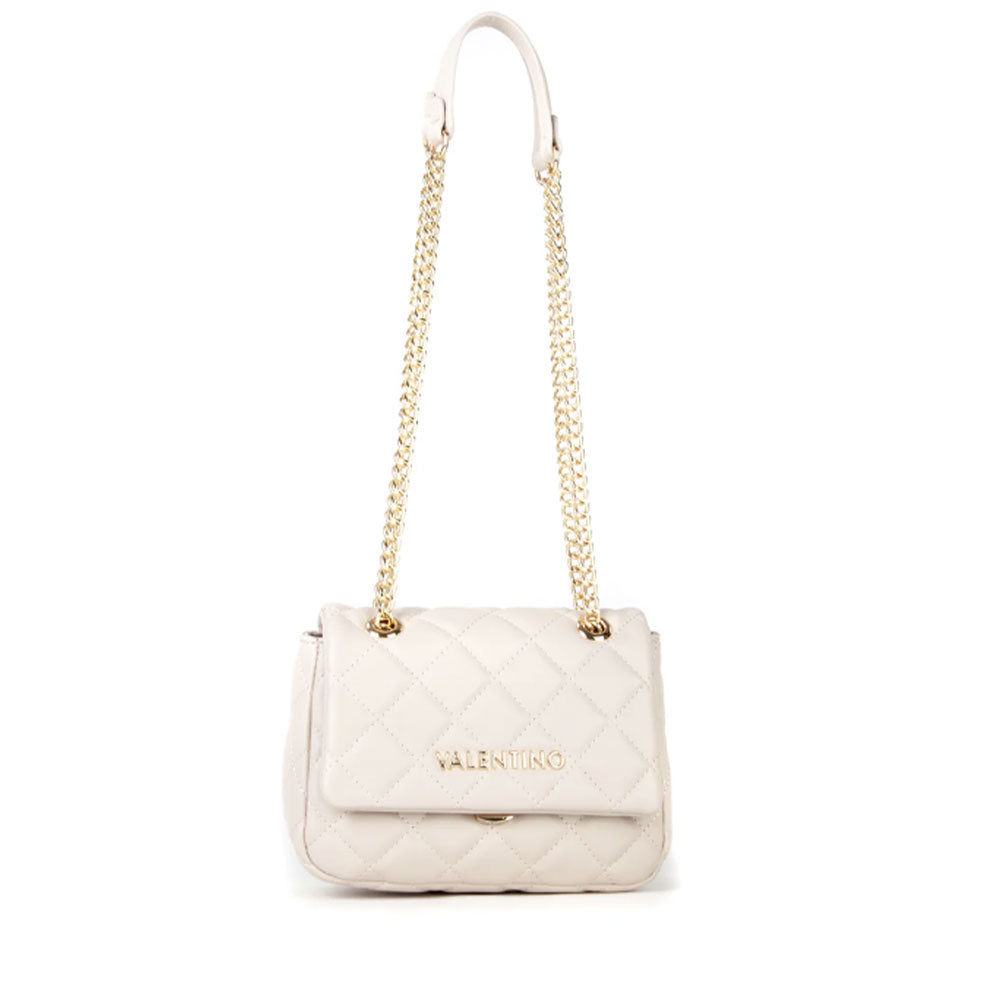 VALENTINO BAGS Ocarina Linie
Damen Umhängetasche in Ecru Farbe - VBS3KK05R