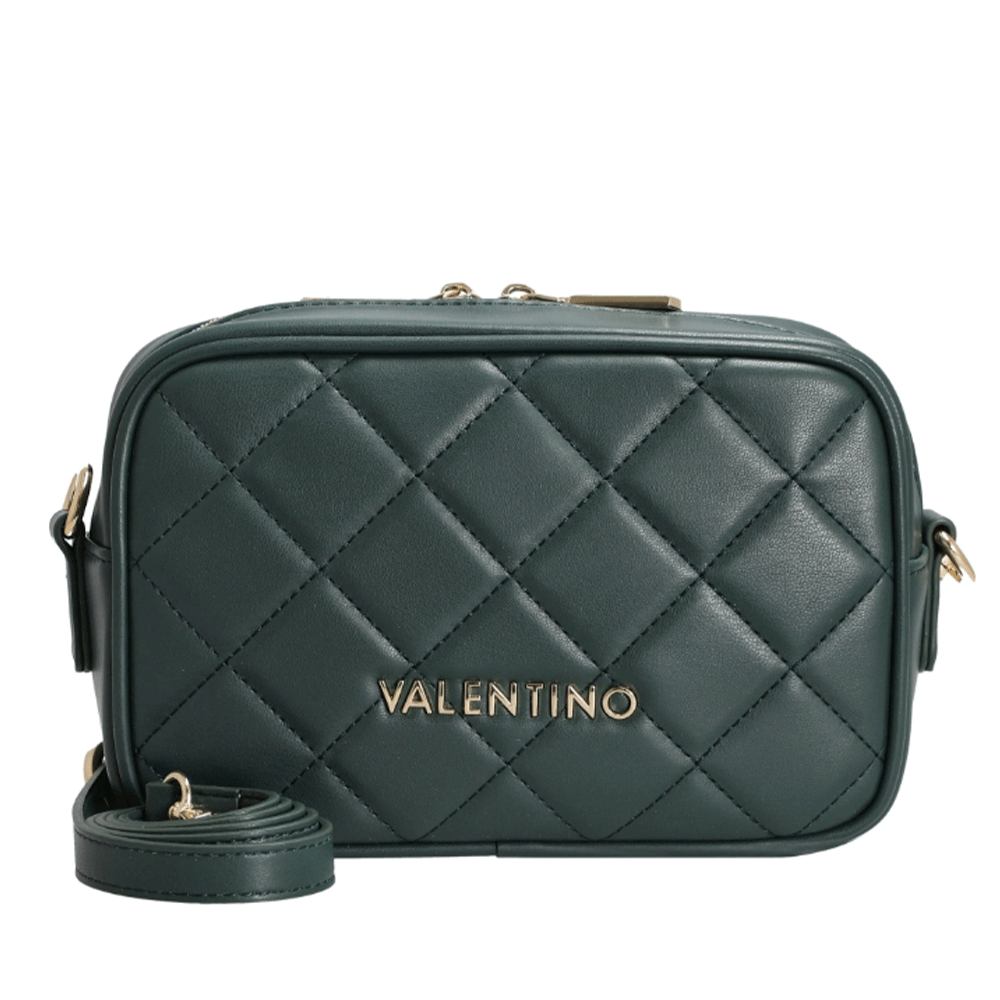 Borsa Donna a Tracolla VALENTINO BAGS linea Ocarina Colore Bosco - VBS3KK51R