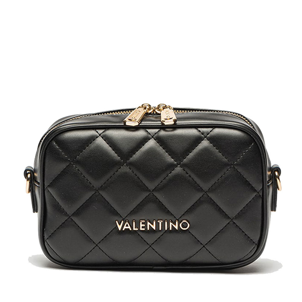 Borsa Donna a Tracolla VALENTINO BAGS linea Ocarina Colore Nero VBS3 Cuoieriashop