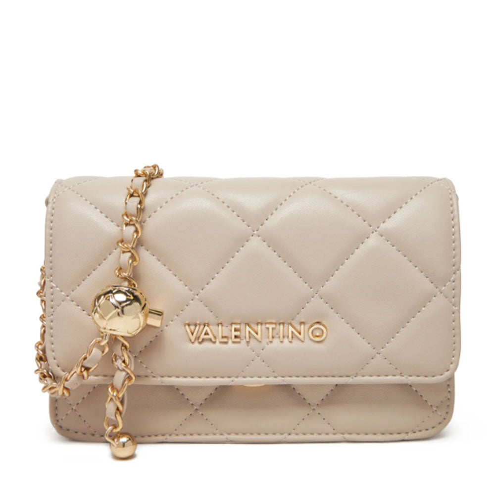 VALENTINO BAGS Damen Umhängetasche Ocarina Line Ecru Farbe - VBS3KK52R