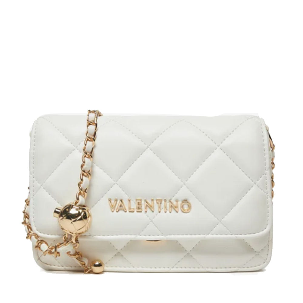 Women's White Crossbody Bag VALENTINO BAGS Ocarina - VBS3KK52R