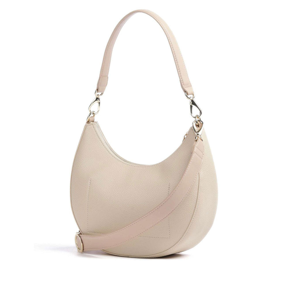 Hobo-Umhängetasche für Damen mit Schultergurt VALENTINO BAGS Linie Alexia Farbe Ecru