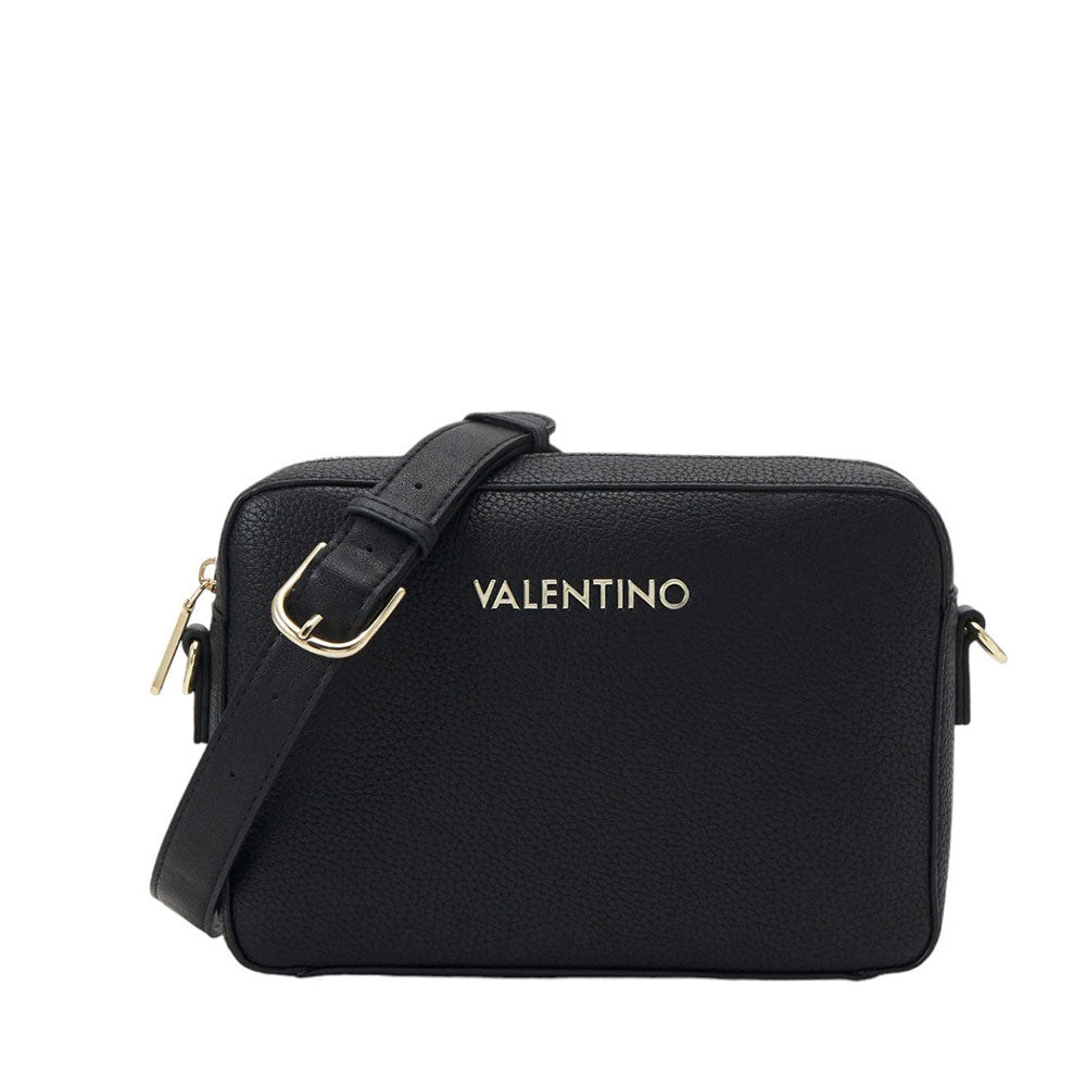 VALENTINO BAGS Damen-Schulter- und Umhängetasche, Linie Alexia, Farbe Schwarz, geschlossen mit Reißverschluss