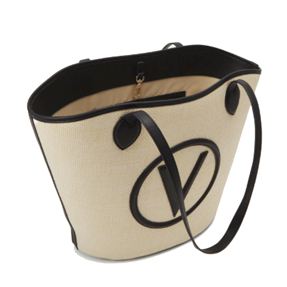 VALENTINO BAGS Covent Linie
Damen Schultertasche in Naturfarbe - Schwarz