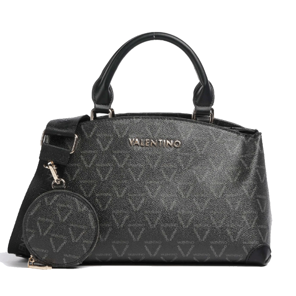 Kleine Handtasche Valentino Tasche Schwarz Silber VALENTINO BAGS