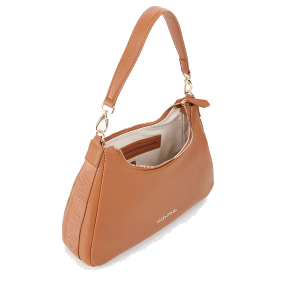 Borsa Donna Hobo a Spalla VALENTINO BAGS linea Twig Re Colore Cuoio