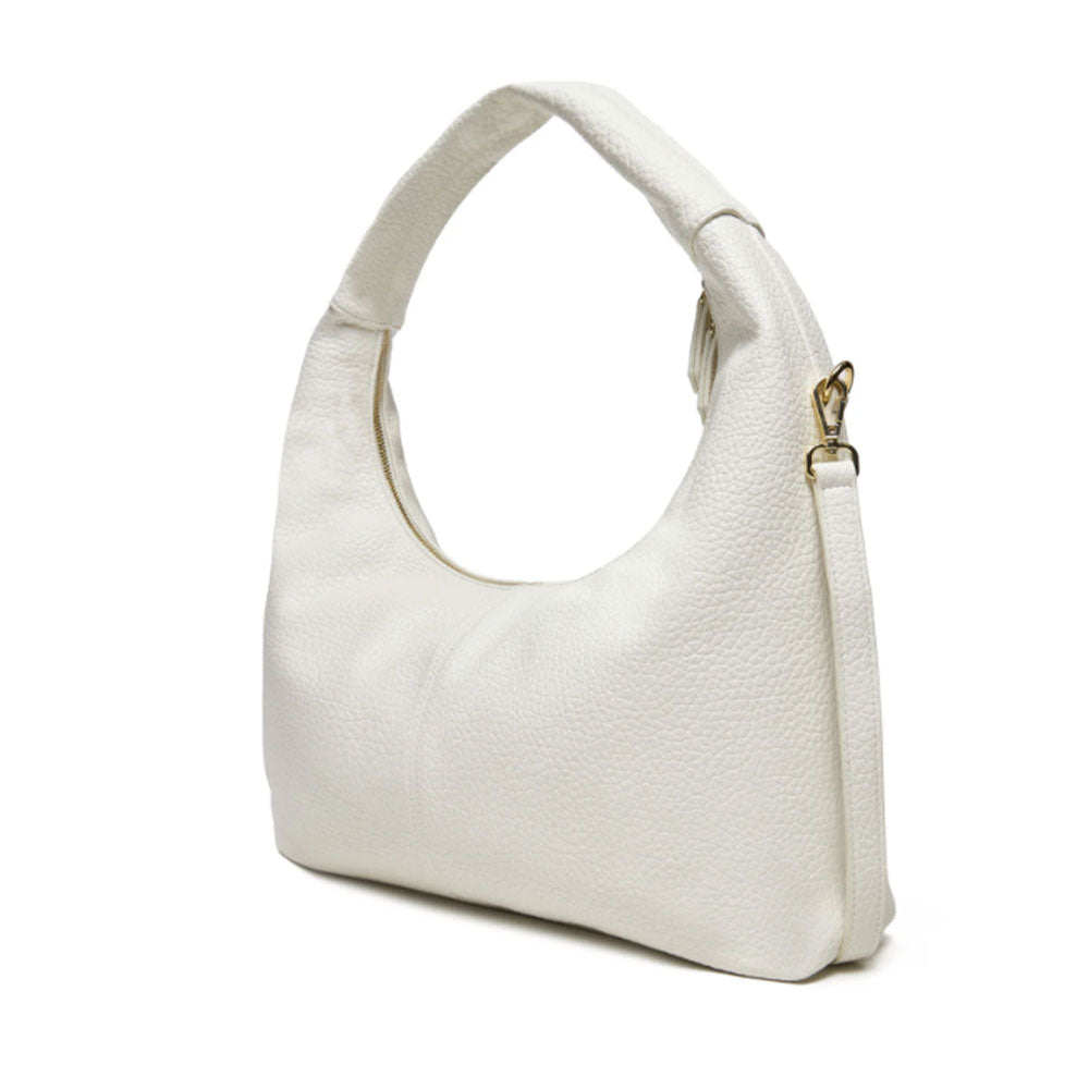 Borsa Donna a Spalla VALENTINO BAGS linea Stem Re colore Bianco