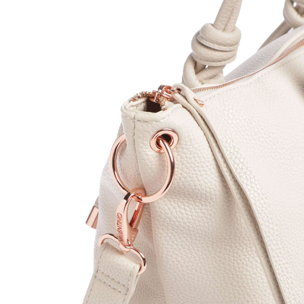 Borsa Donna Shopper a Spalla VALENTINO BAGS linea Scarlett Re Colore Ecru