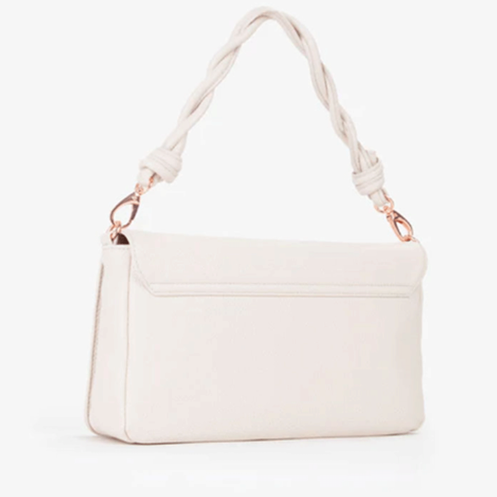 Borsa Donna a Spalla VALENTINO BAGS linea Scarlett Re Colore Ecru