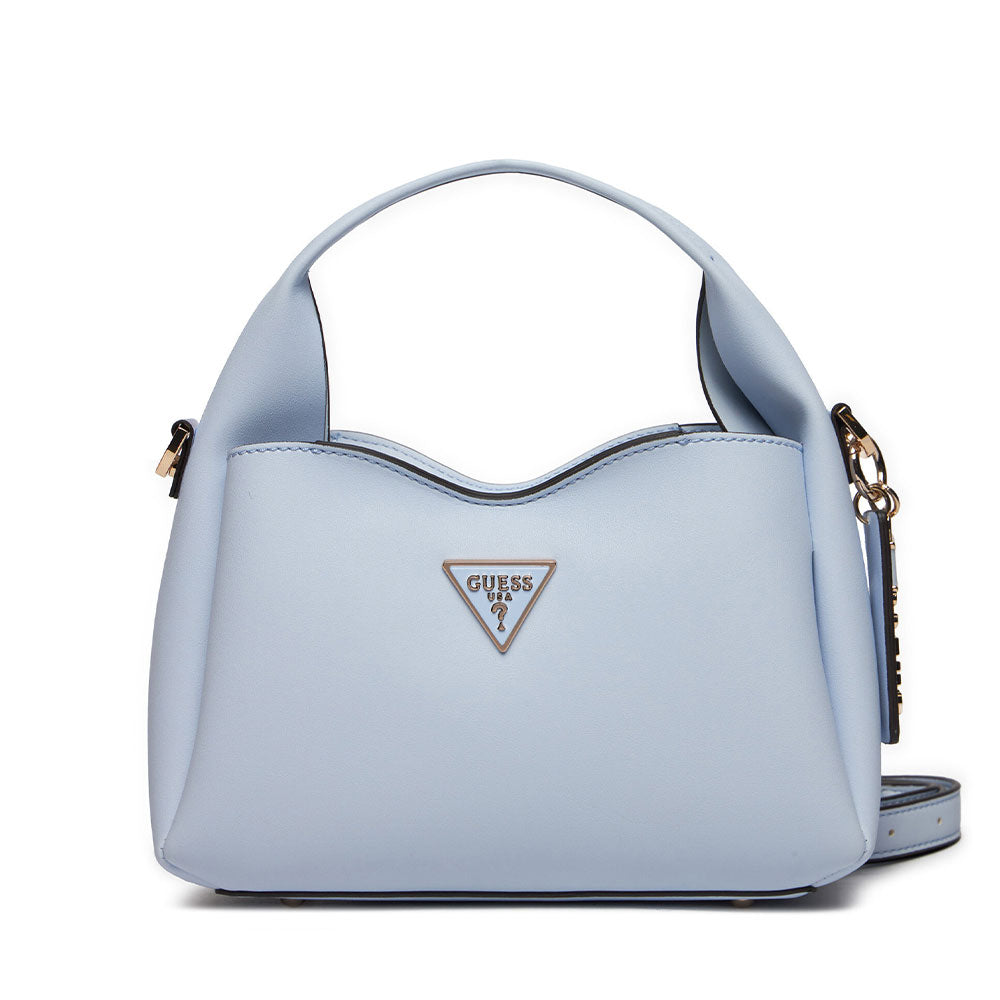 Sky Blue Guess Handtasche Blau Weiss GUESS Damenhandtasche Iwona