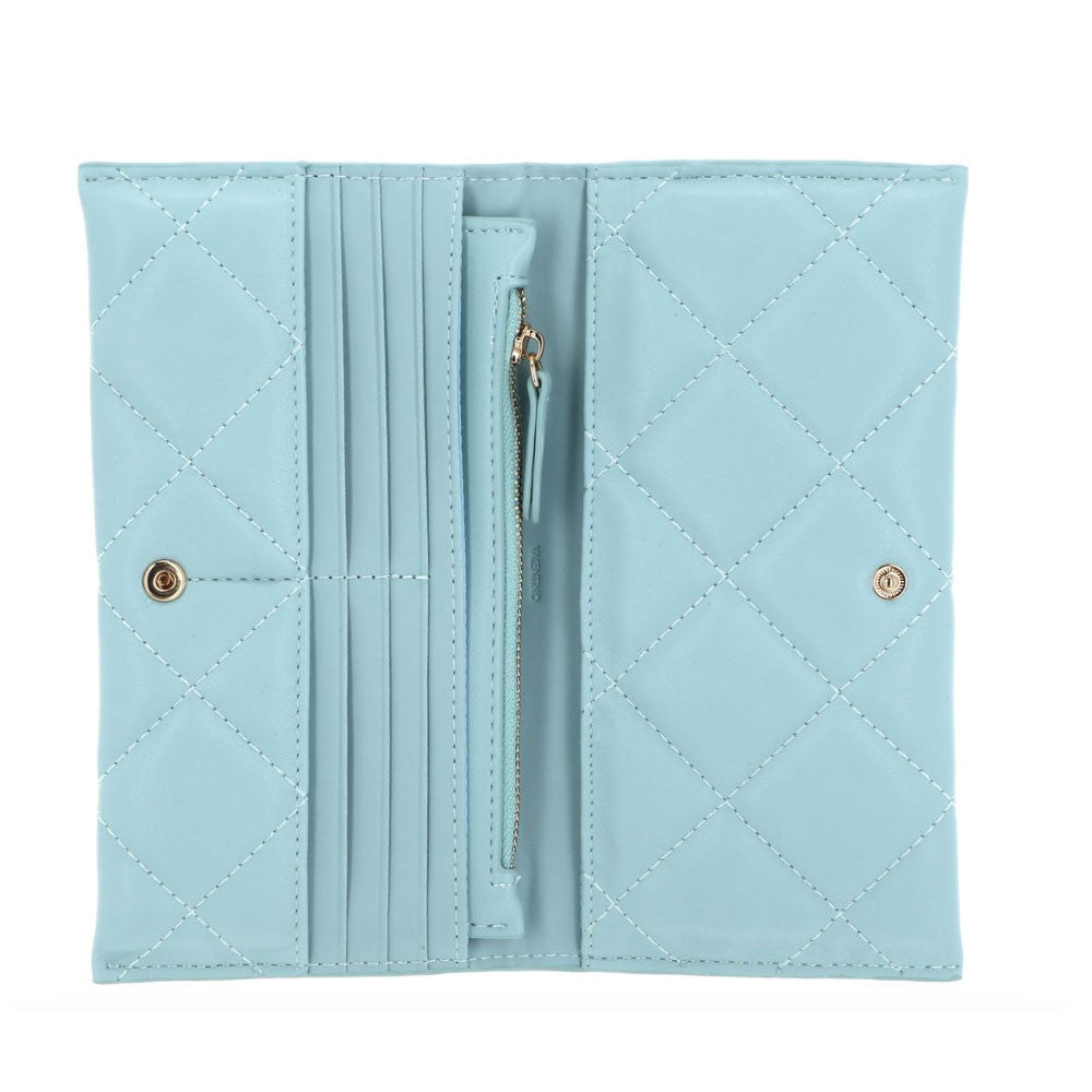 VALENTINO BAGS Ada Linie
Damen Geldbörse geschlossen mit Knopf in Puderfarbe