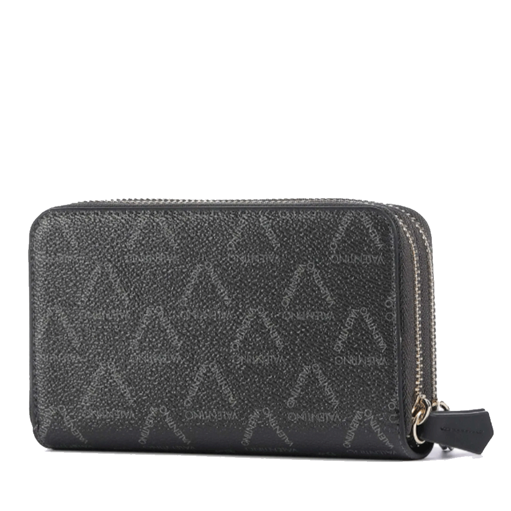Portafoglio Donna Piccolo VALENTINO BAGS Due Scomparti Linea Lady Re Colore Nero - Multicolor