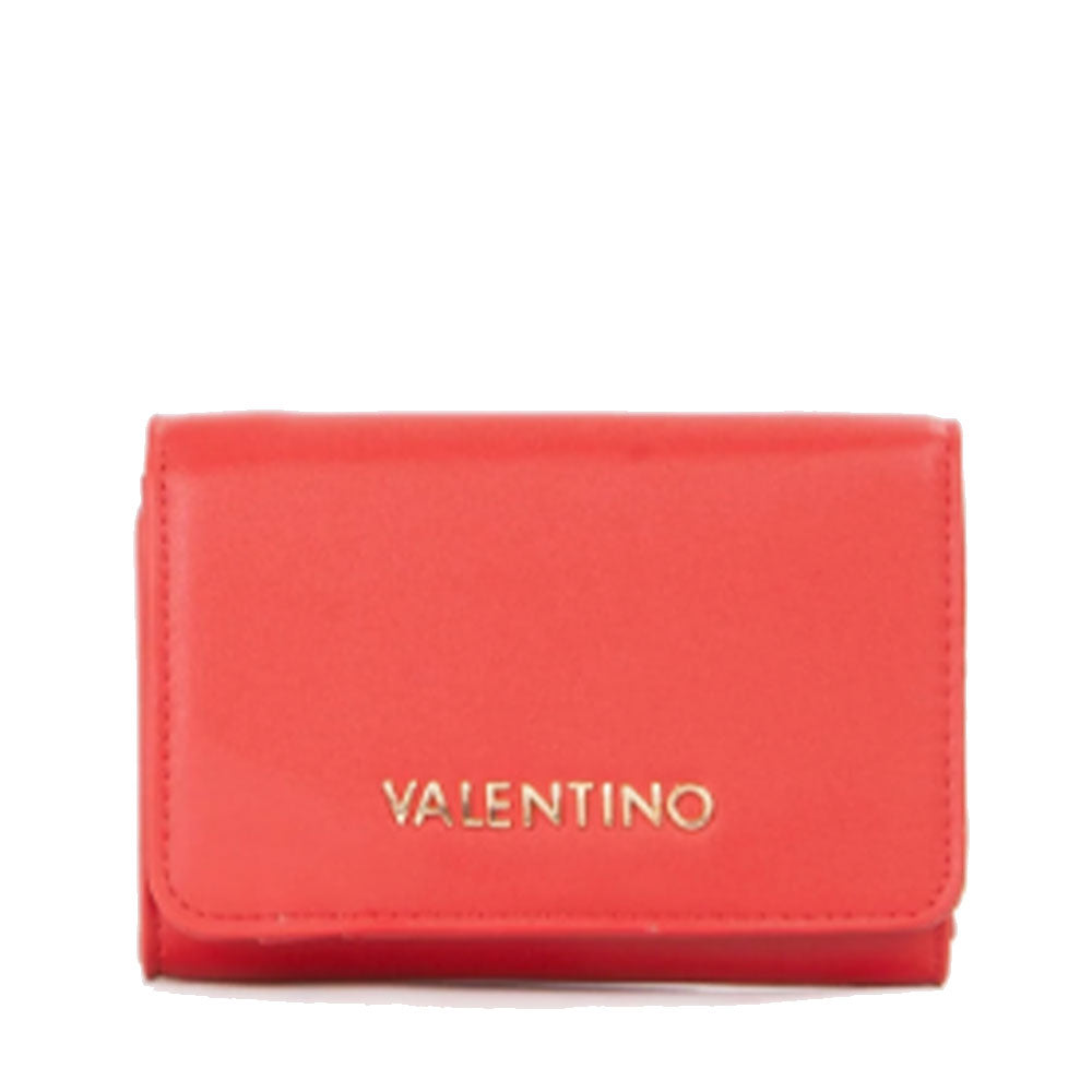 Portafoglio Donna VALENTINO BAGS Chiuso con Bottone Linea Jasmin Colore Rosso