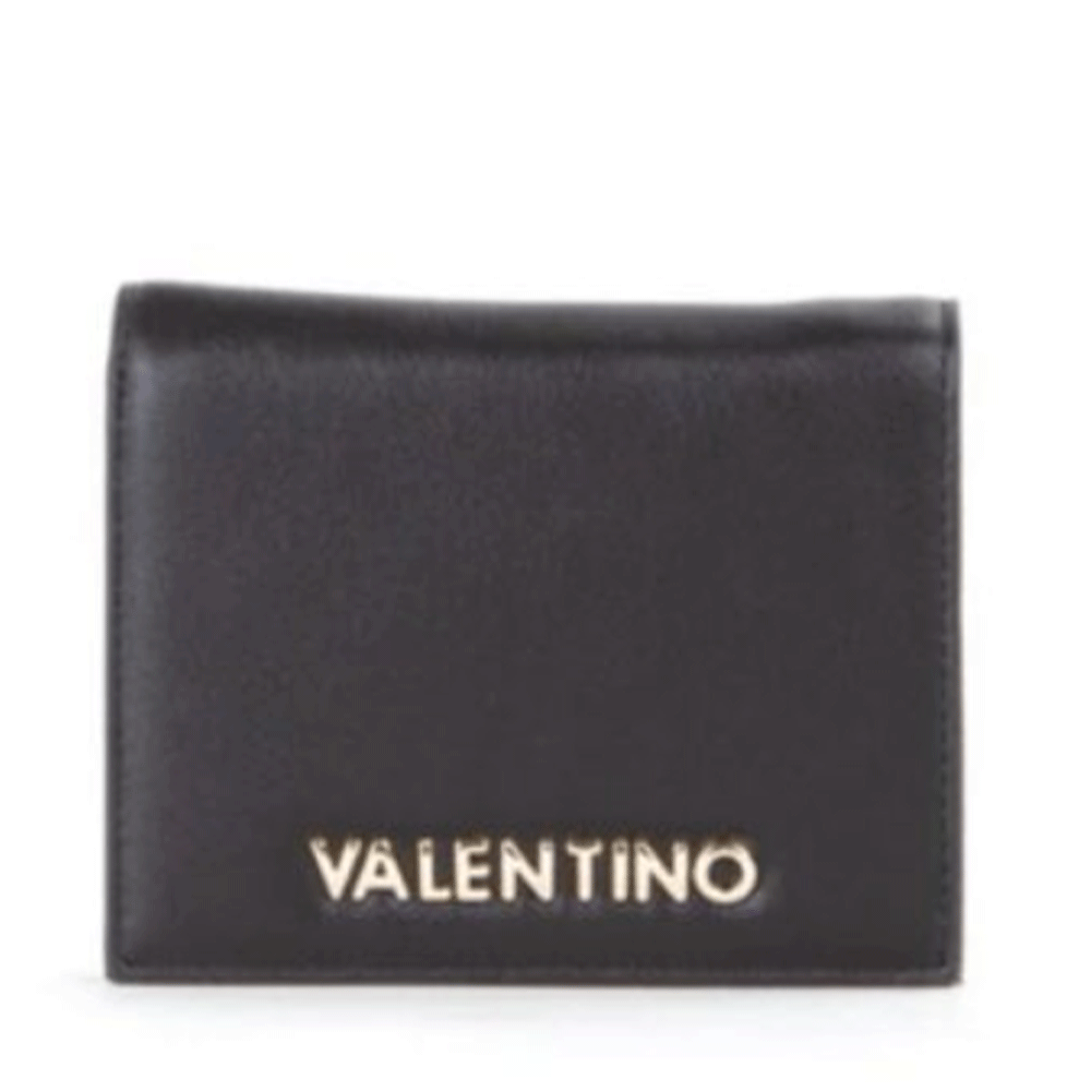 Portafoglio Donna Piccolo Chiuso con Bottone VALENTINO BAGS Linea Sunshine Re Colore Nero