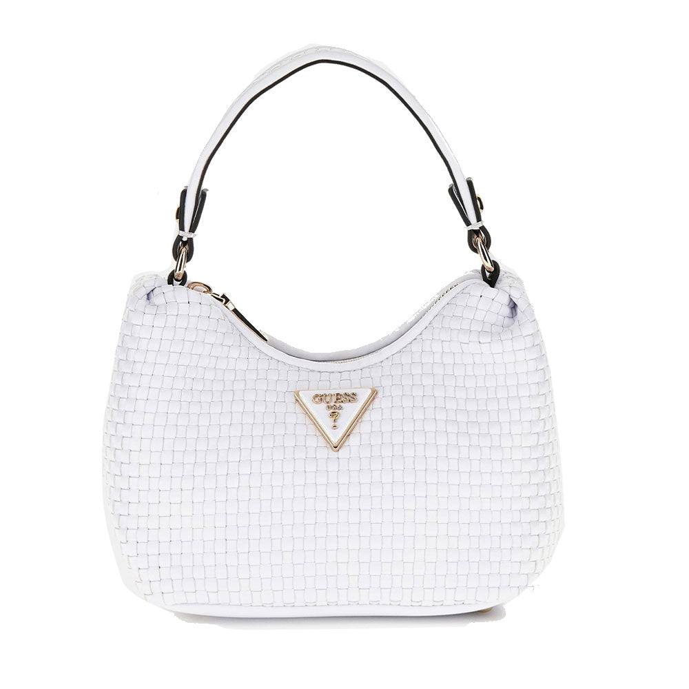 Borsa Donna a Mano GUESS Chiusa con Zip Linea Etel colore Bianco