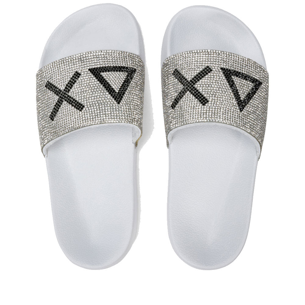 SUN68 SLIPPERS LOGO LINIE
Damen Hausschuhe in Weiß - X35205