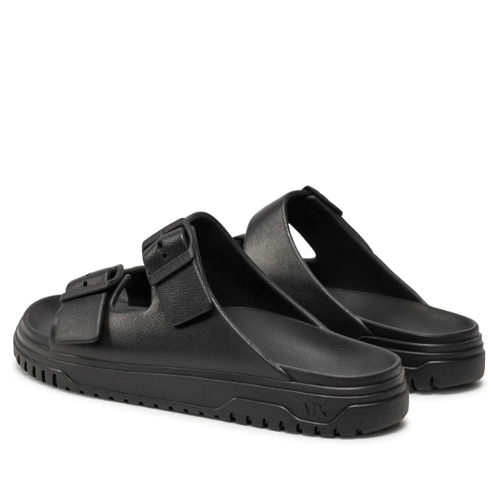 ARMANI EXCHANGE
Damen Slipper mit Doppelband in der Farbe Schwarz