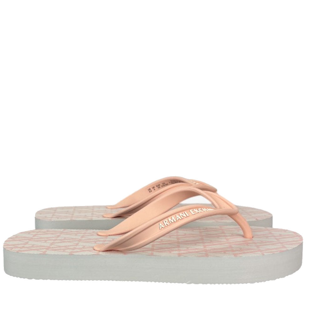 ARMANI EXCHANGE
Damen Flip Flops in der Farbe Off White - Light Rose