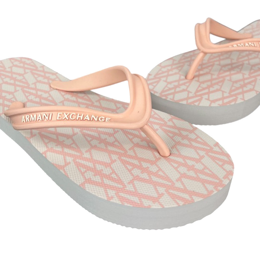 ARMANI EXCHANGE
Damen Flip Flops in der Farbe Off White - Light Rose
