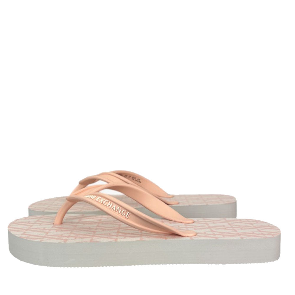 ARMANI EXCHANGE
Damen Flip Flops in der Farbe Off White - Light Rose