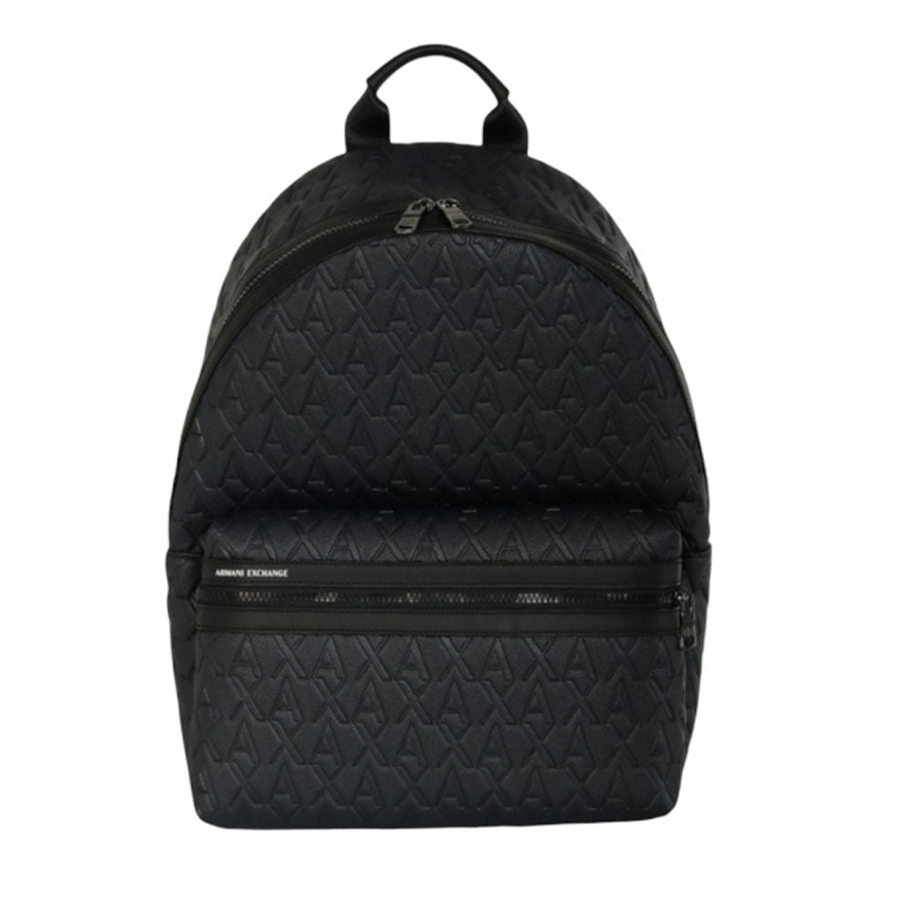 Zaino Uomo Armani Exchange Colore Deep Navy con Logo Impresso