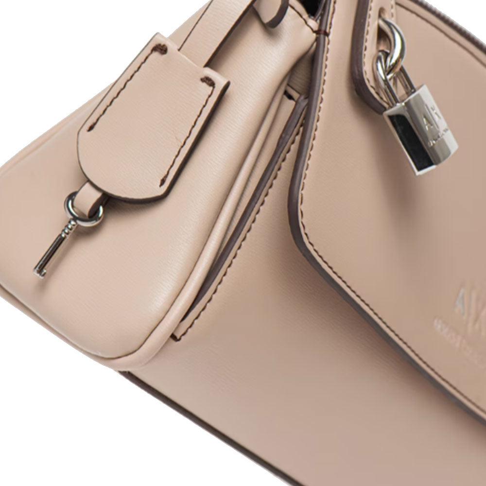 Borsa Donna a Tracolla con Lucchetto ARMANI EXCHANGE colore Mirage - Doh