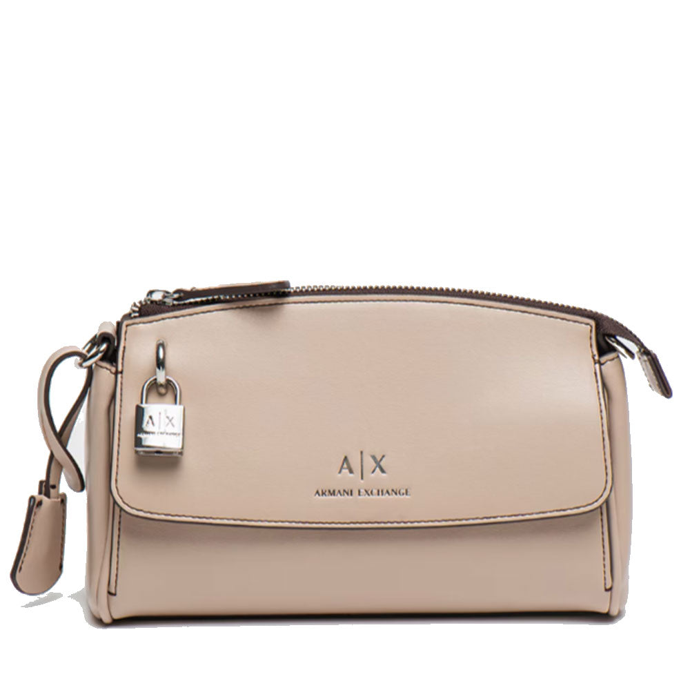 Borsa Donna a Tracolla con Lucchetto ARMANI EXCHANGE colore Mirage - Doh