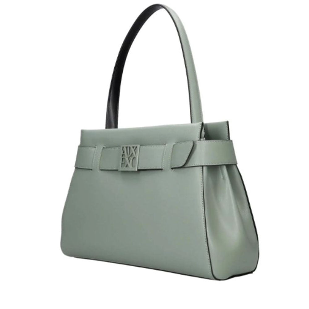 Borsa Donna a Mano con Tracolla ARMANI EXCHANGE colore Sage Misura Media