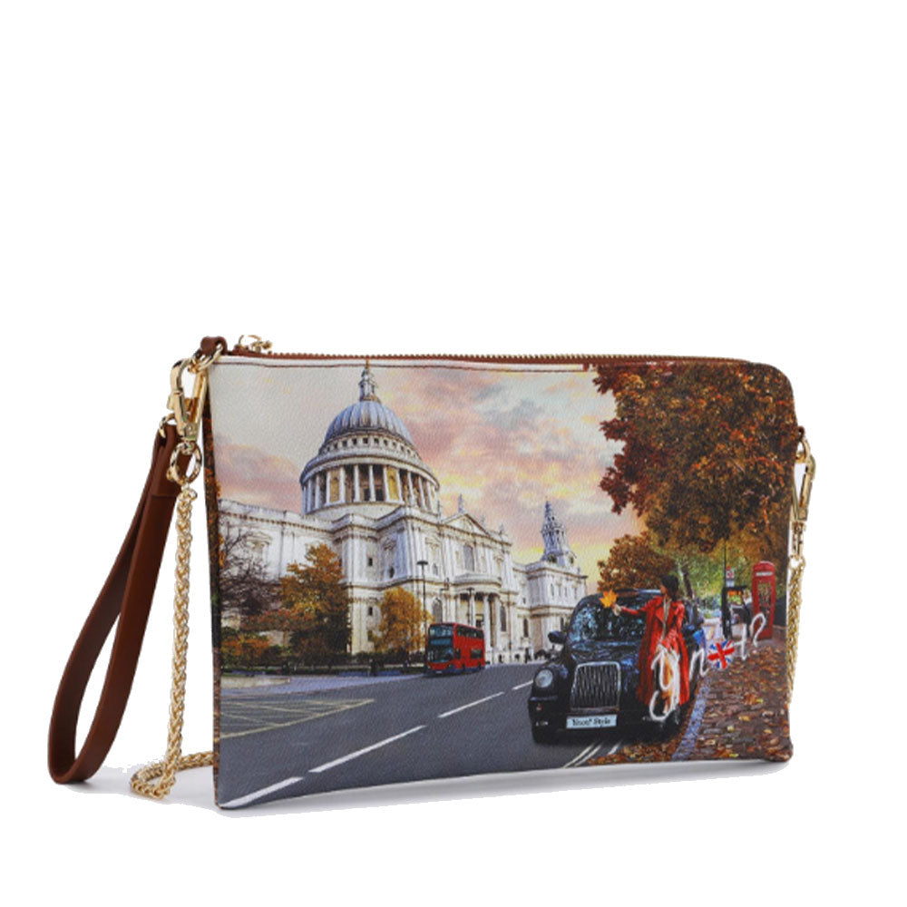 Borsa Donna Y NOT Pochette con Tracolla YES-303 London Tourist