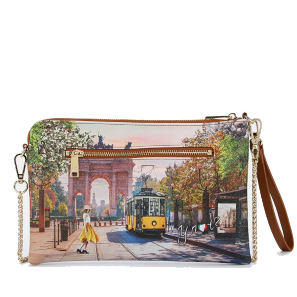 Borsa Donna Y NOT Pochette con Tracolla YES-303 Spring in Milan