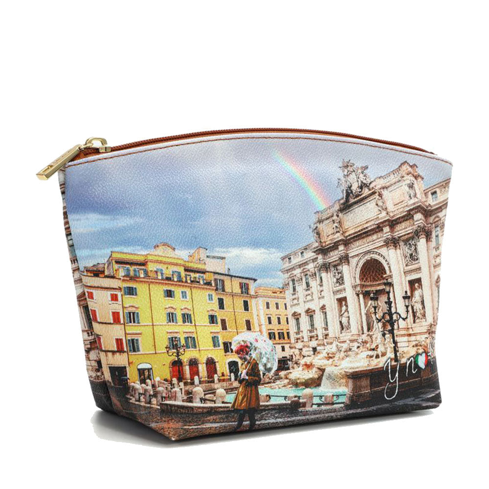 Mittlerer Beauty Case Y NOT YES-309 Rainbow Rome