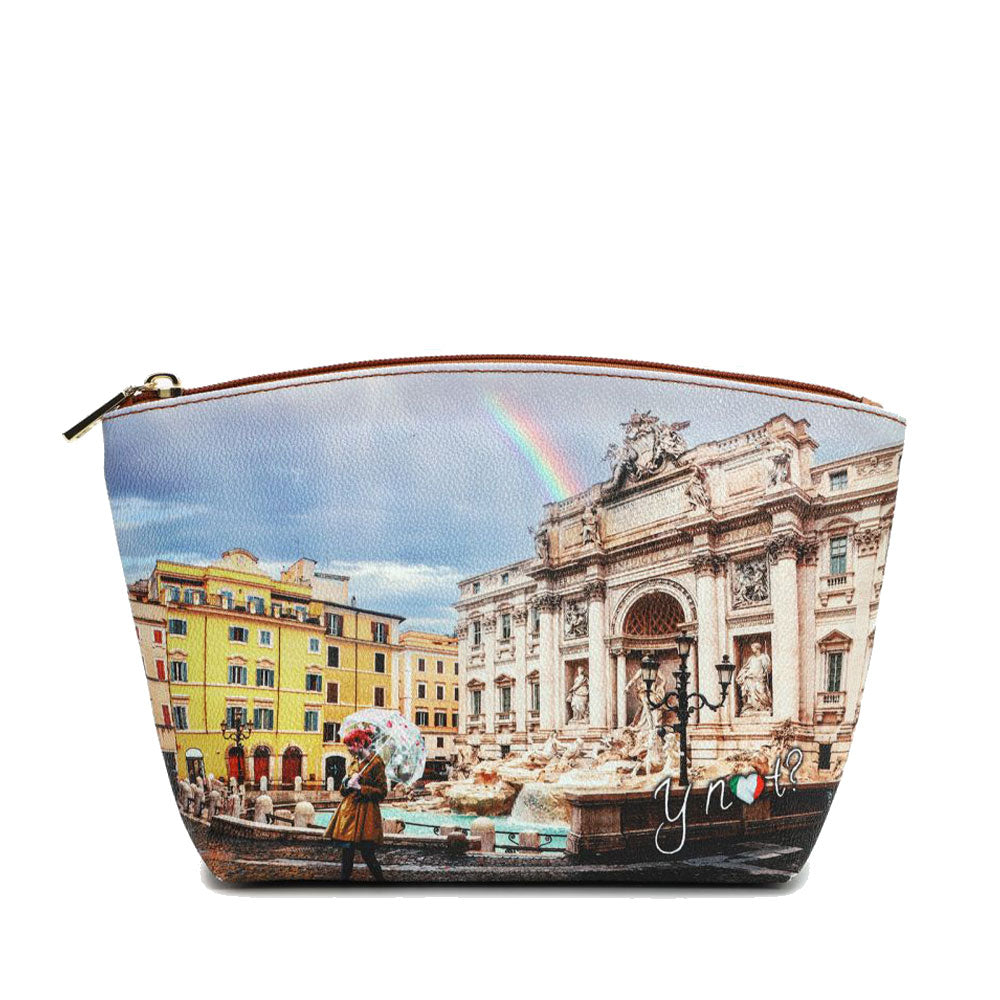 Mittlerer Beauty Case Y NOT YES-309 Rainbow Rome