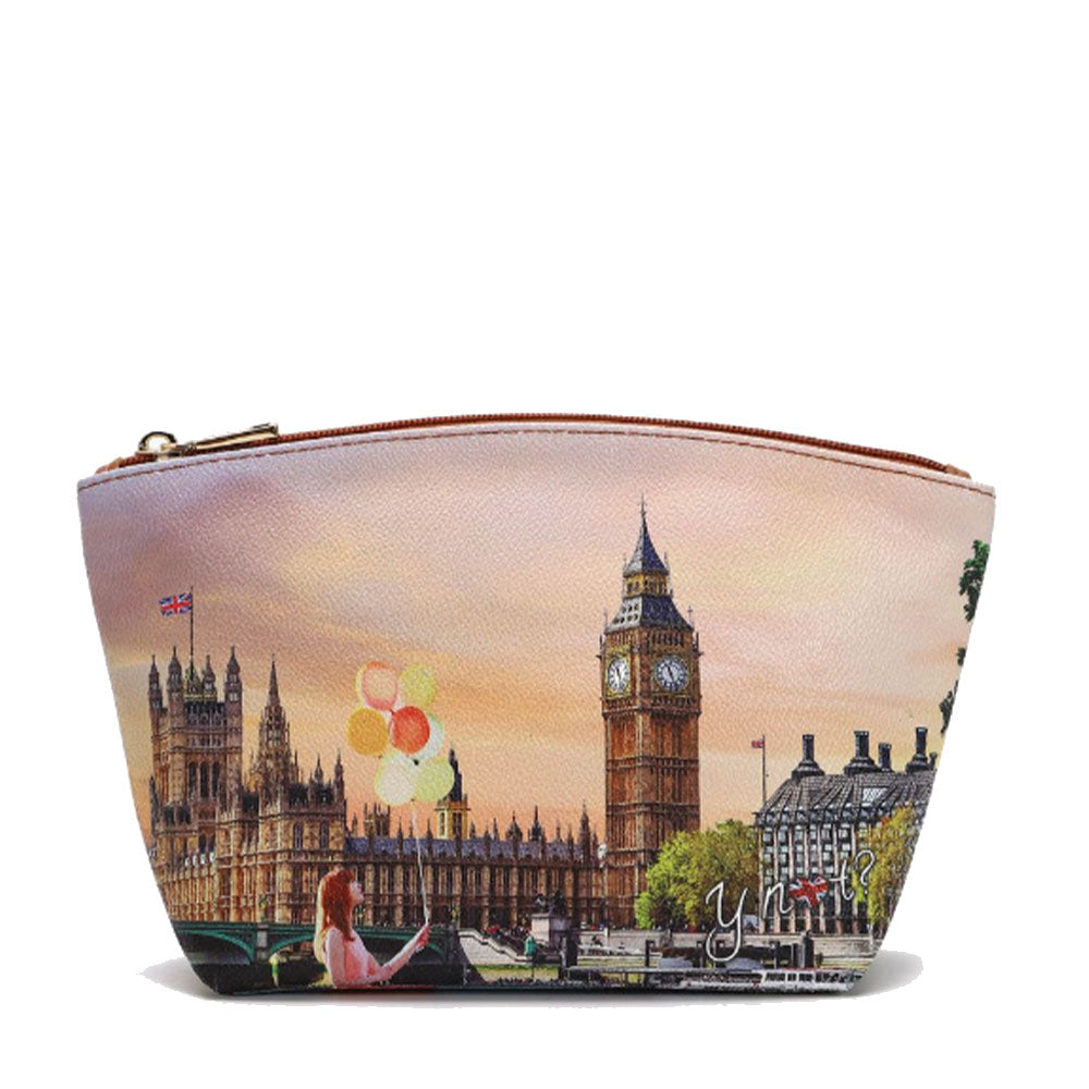 Kosmetiktasche Medium Y NOT YES-309 Gelbe Blumen