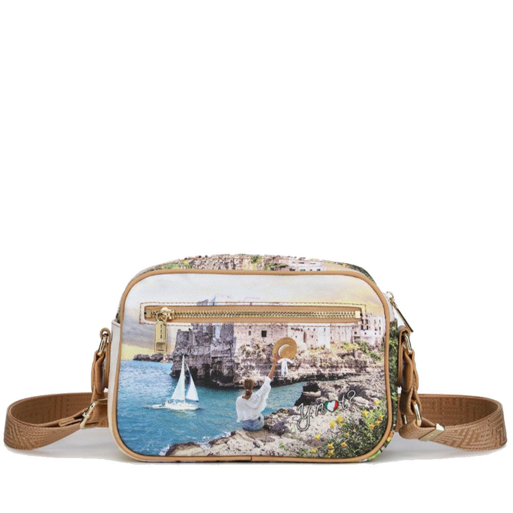 Borsa Donna a Tracolla Y NOT YES-310 stampa Polignano Coast