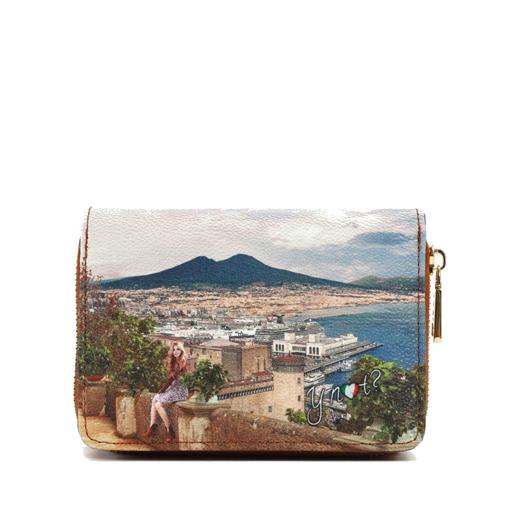 Portafoglio Donna Piccolo Y NOT YES-362 Stampa Lemon Tree