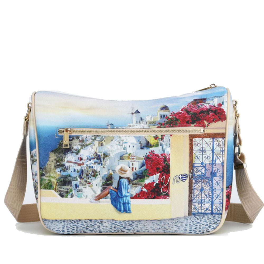 Borsa Donna Y NOT con Tracolla Regolabile linea YES-370 Greek Summer