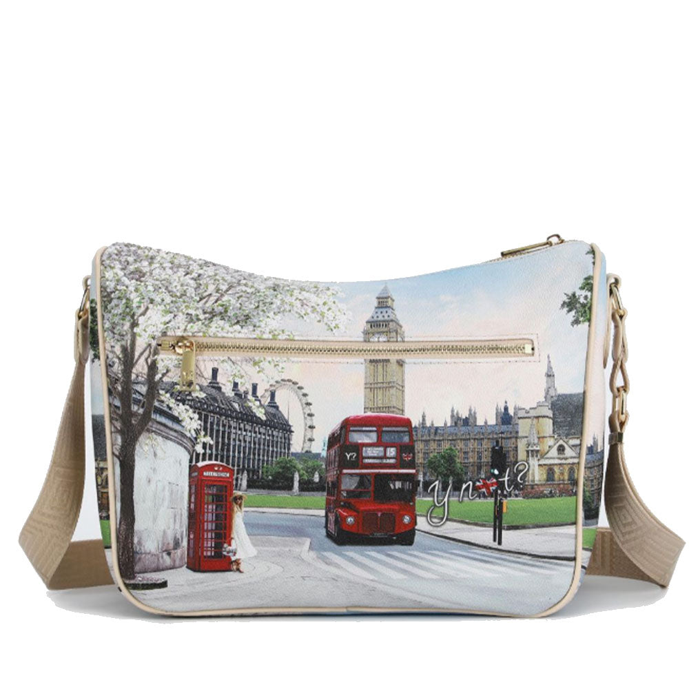 Borsa Donna Y NOT con Tracolla Regolabile linea YES-370 London