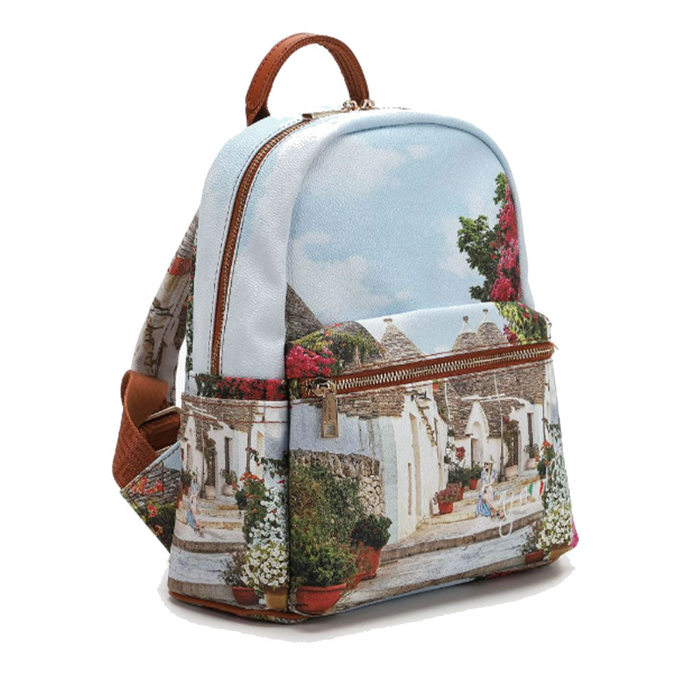 Zaino Donna Piccolo Y NOT con Tasca Esterna YES-380 Puglia Summer