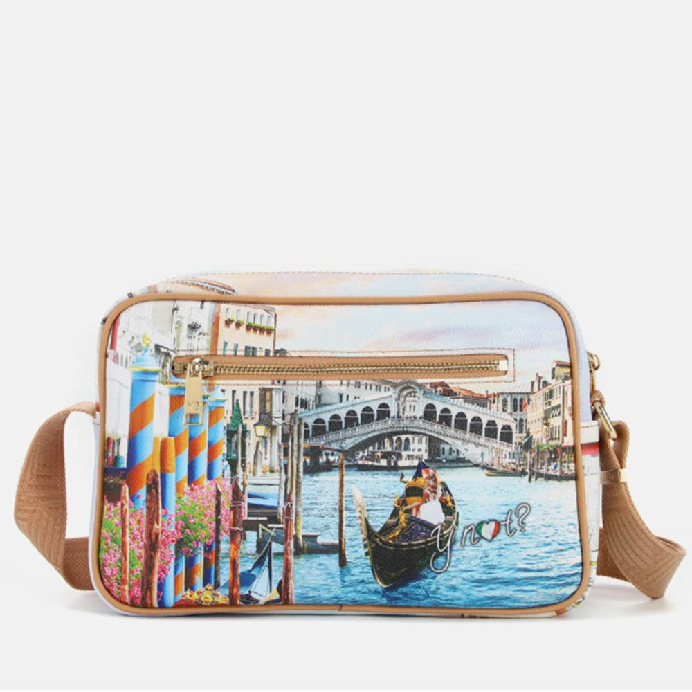 Borsa Donna a Tracolla Y NOT YES-440 stampa Dream in Venice