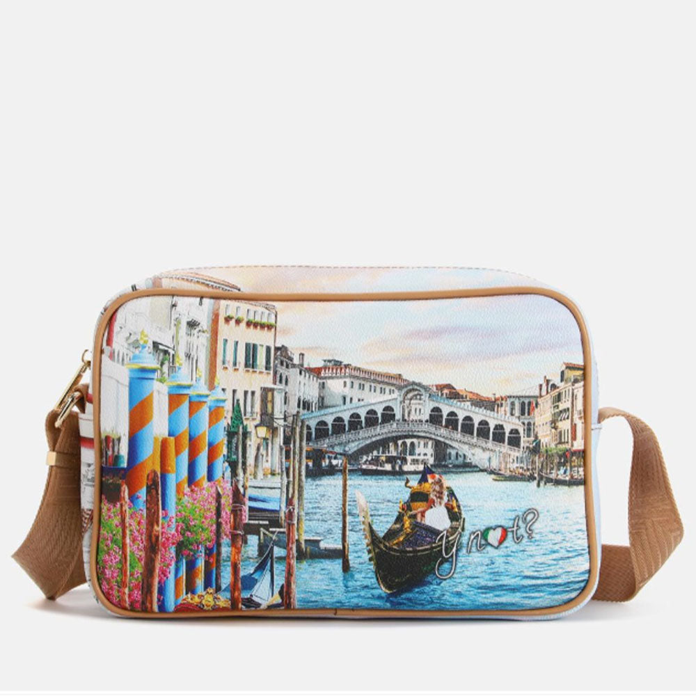 Borsa Donna a Tracolla Y NOT YES-440 stampa Dream in Venice