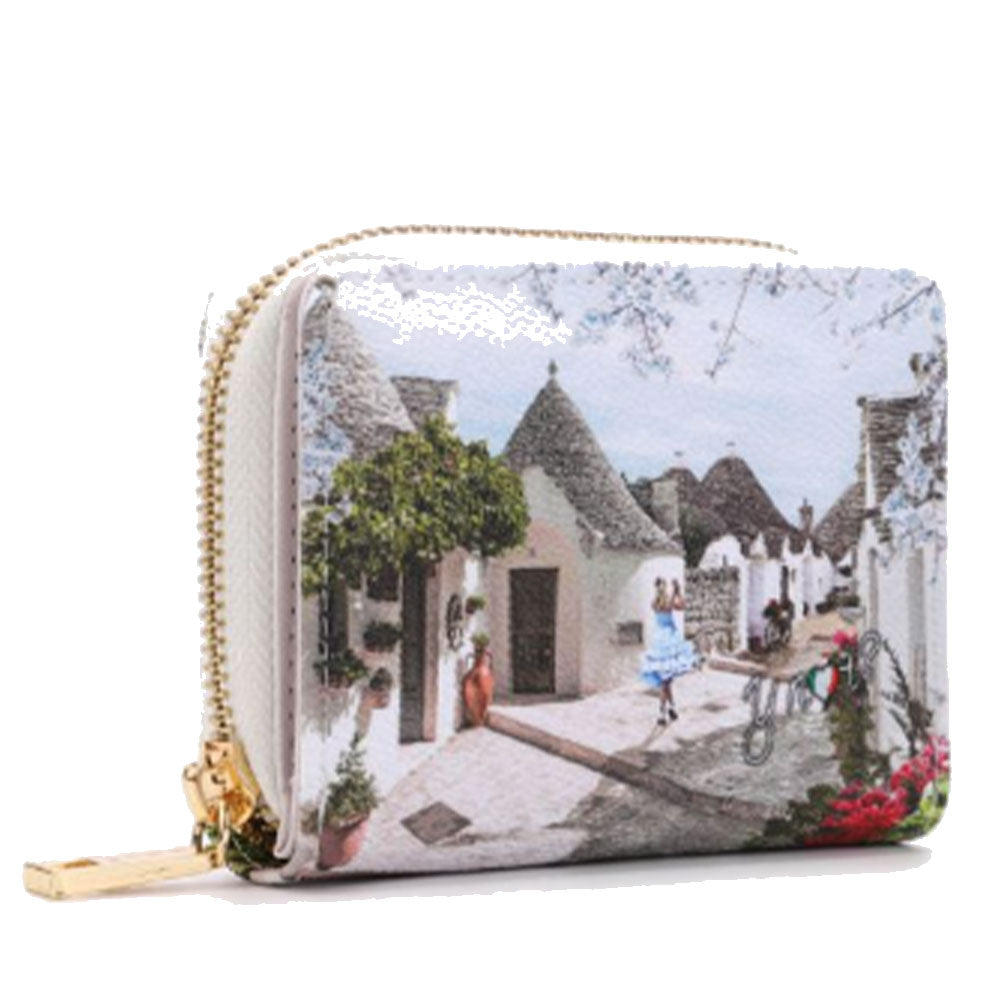 Portafoglio Donna Piccolo Y NOT YES-562 Stampa Alice In Trulli