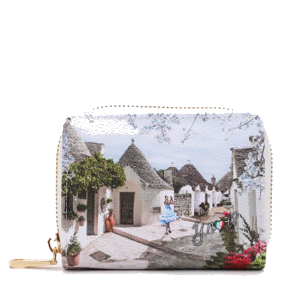 Portafoglio Donna Piccolo Y NOT YES-562 Stampa Alice In Trulli