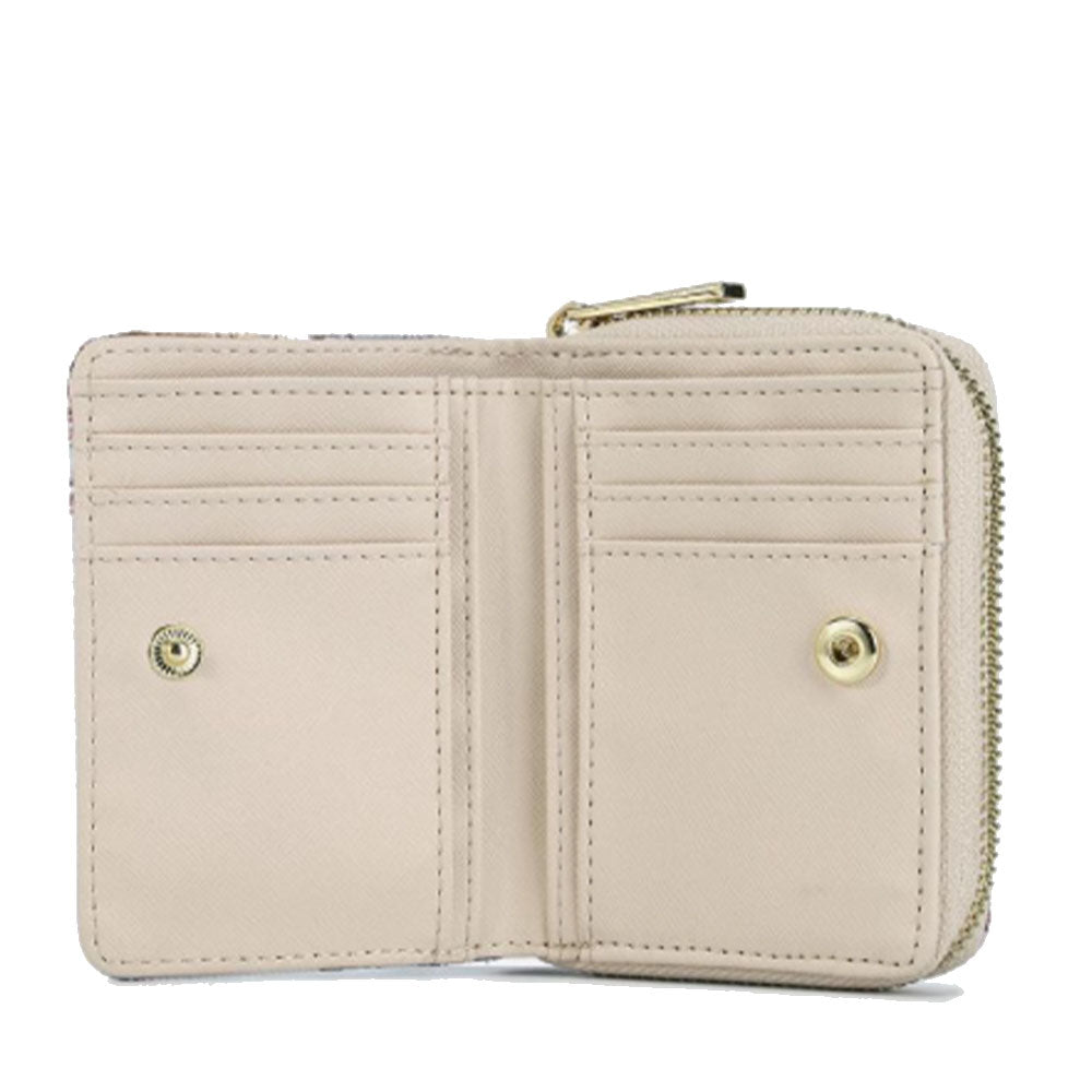 Portafoglio Donna Piccolo Y NOT YES-562 Stampa Greek Summer