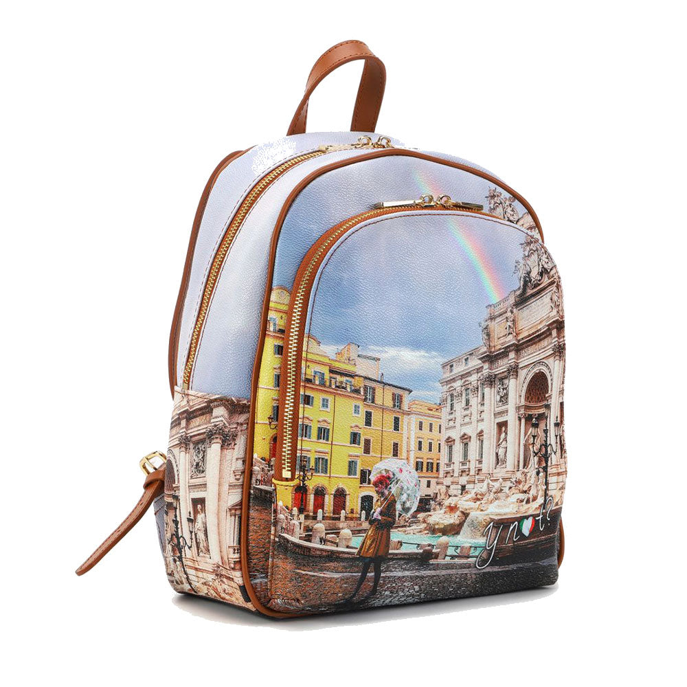 Y NOT YES-579 Rainbow Rome Damenrucksack